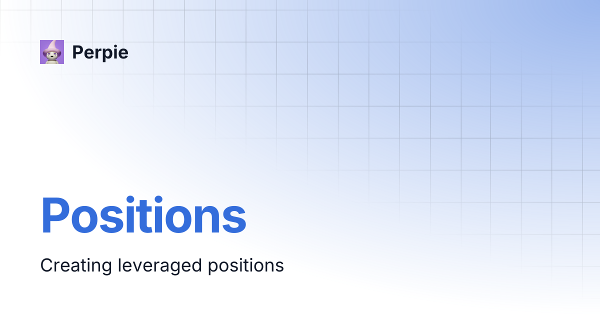 Positions | Perpie